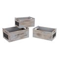 Wald Imports Wald Imports 7016 Distressed Boxes with Chalkboards - Set of 3 7016